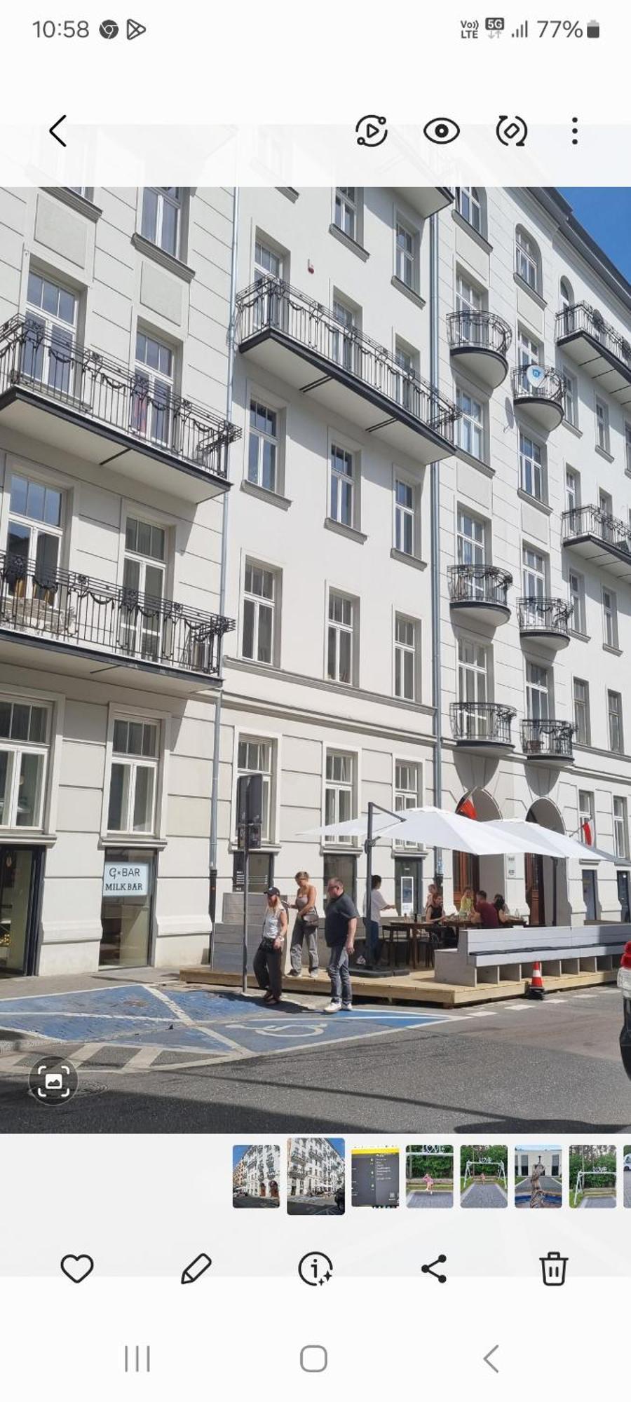 Ferienwohnung Nowogrodzka 6A 23 Warschau Exterior foto