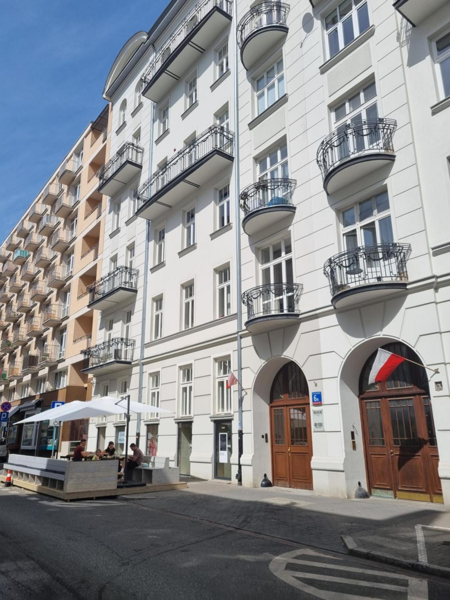Ferienwohnung Nowogrodzka 6A 23 Warschau Exterior foto