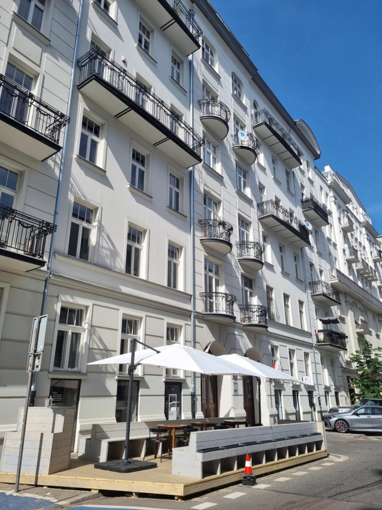 Ferienwohnung Nowogrodzka 6A 23 Warschau Exterior foto